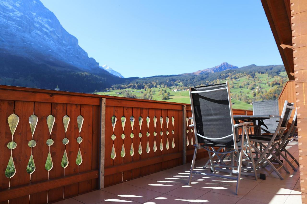 グリンデルヴァルトExcellent Flat With A Fantastic View Of The Eiger!アパートメント エクステリア 写真